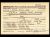 WW 2 registration card Gerald Albert Lund
