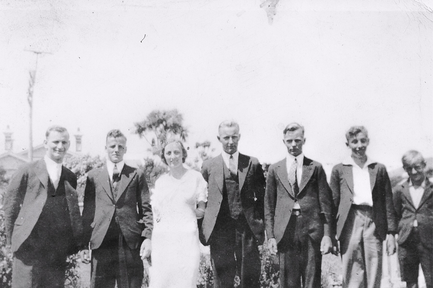 Bob and Marie Allan wedding 1933 