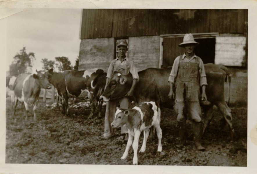 Christian Horgen and son Arthur