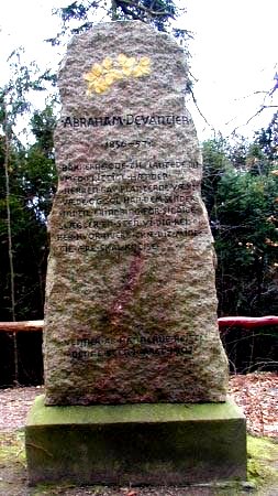 Monument for Abraham Devantier