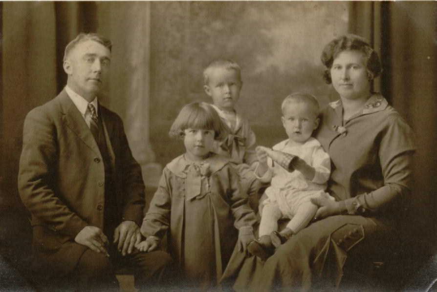 Christian Rudolph Horgen and family