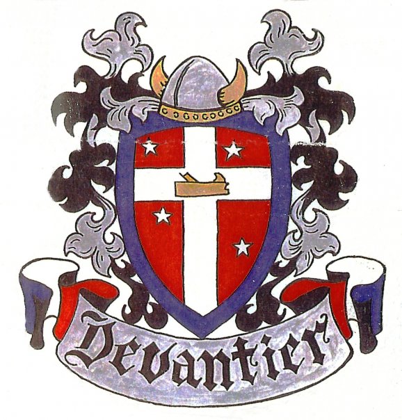 New Zealand Devantier Coat of Arms